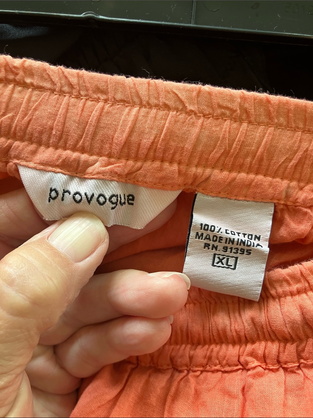 Tiered Ombre Maxi Skirt in Orange and Purple - Picture 2 of 2